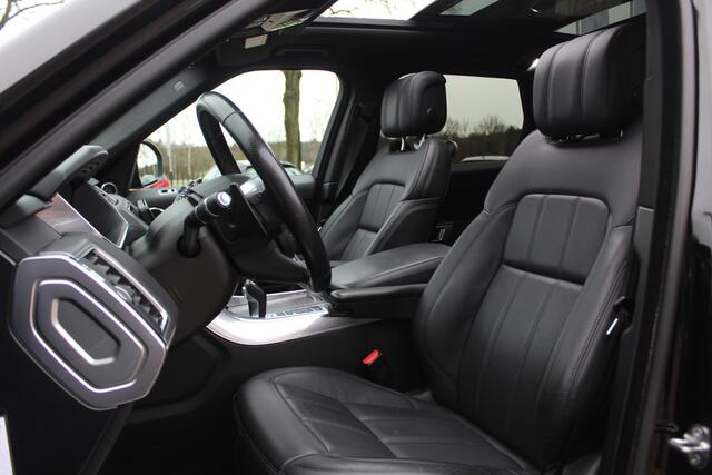 Land Rover RANGE ROVER SPORT 2.0 P400e HSE Dynamic / Trekhaak / Panoramadak / Camera / Luchtvering / Keyless / 21'' / Matrix LED / Stoelventilatie+Verwarming / DAB / Dodehoek / Luxe Leder