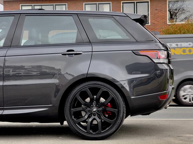 Land Rover RANGE ROVER SPORT 3.0 TDV6 AUT8 BLACK-EDITION PANODAK VOL-LEDER 22 INCH-LMV NAVI CAMERA LED PDC