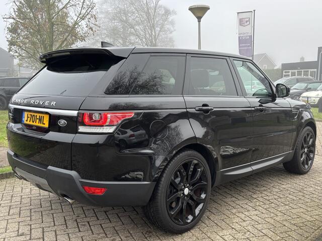 Land Rover RANGE ROVER SPORT 3.0 TDV6 Zwart 2017 Panodak 22"
