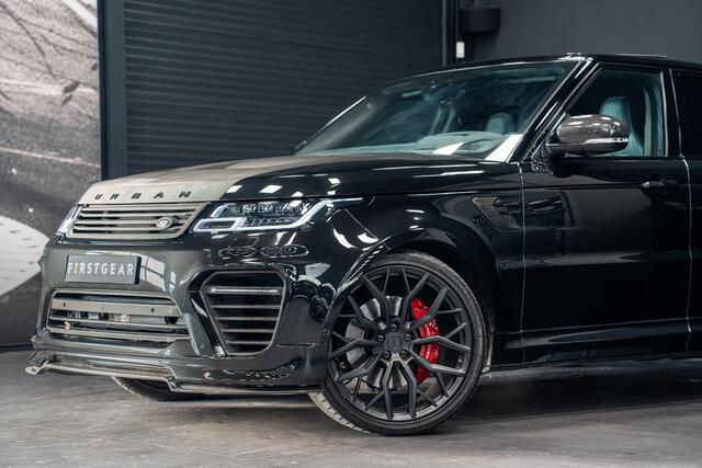 Land Rover RANGE ROVER SPORT 5.0 V8 SC SVR *URBAN / Meridian / Sport-uitlaat / Panorama / Carbon / Keyless*