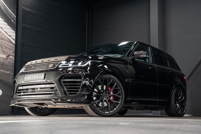 Land Rover RANGE ROVER SPORT 5.0 V8 SC SVR *URBAN / Meridian / Sport-uitlaat / Panorama / Carbon / Keyless*
