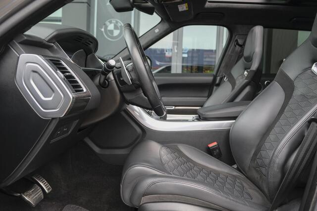 Land Rover RANGE ROVER SPORT P575 SVR 575pk Panoramadak *BTW* Head-up Alcantara Schaalstoelen 22" LMV