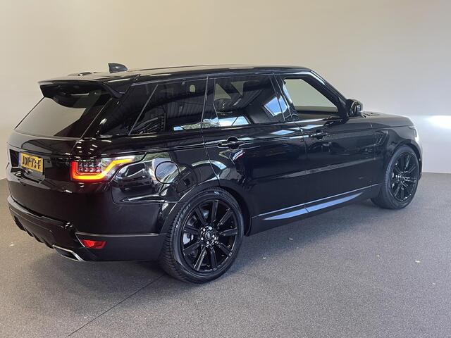 Land Rover RANGE ROVER SPORT P400e SE Black Pack Navigatie Apple Carplay/Android Auto Camera Parkeersensoren Meridian Sound System LED koplampen Cruise Control 21"lichtmetalen velgen Climate Control Getinte ramen