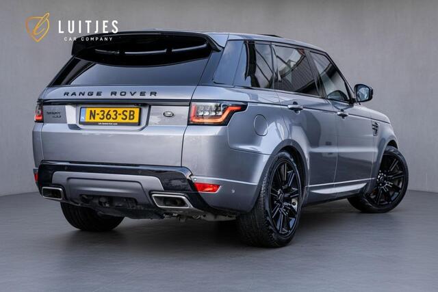 Land Rover RANGE ROVER SPORT P400e HSE Dynamic Stealth Black-pack I Pano I Meridian I Luchtvering I Carplay I Trekhaak I Dealer-
