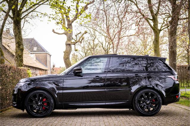 Land Rover RANGE ROVER SPORT P400e HSE Dynamic Stealth Full Black Stoelventilatie Meridian Panorama