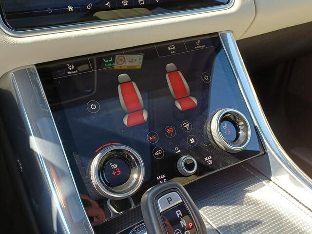 Land Rover RANGE ROVER SPORT P400e 404pk AWD HSE Dynamic | NL Auto | British Racing Green | Ivory leder | Adaptive Cruise | Panoramadak |