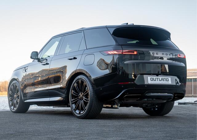 Land Rover RANGE ROVER SPORT P550e Autobiography | Santorini Black - Ebony leder | NP. ¤ 165.459,- | Full Options | Rode remklauwen |