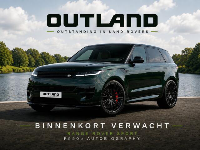 Land Rover RANGE ROVER SPORT P550e Autobiography | SV British Racing Green | Enhanced Black Pack | 23" inch | Forged Carbon |