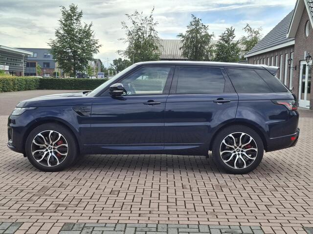 Land Rover RANGE ROVER SPORT P400e Limited Edition | Panodak | Meridian Surround | Volleder | Matrix LED | HUD | CarPlay | LaneAssist | Adap Cruise | 360 Camera | Luchtvering | Memory | Park pack | Etc.. voll JLR- dealer onderhouden | Org NL, 2 eig