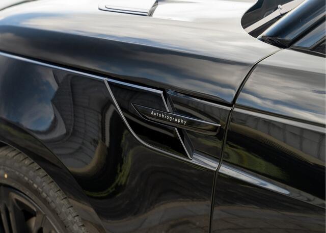 Land Rover RANGE ROVER SPORT P550e Autobiography | Santorini Black - Ebony leder | Full Options | Rode remklauwen | NP. ¤ 165.459,- |