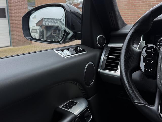 Land Rover RANGE ROVER SPORT 5.0 V8 SC SVR 576 PK ! Facelift ! Carbon ! Pano, Cruis, Airco, Stoelverw voor + achter!