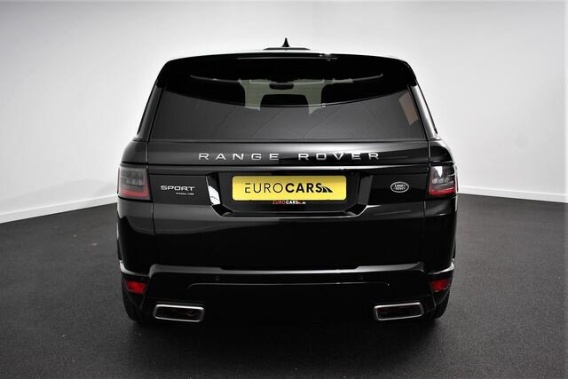 Land Rover RANGE ROVER SPORT P400e HSE Hybrid Dynamic Leder Schuif / kantel / Panorama dak Meridian sound system Camera Electrisch bedienbare achterklep Standkachel