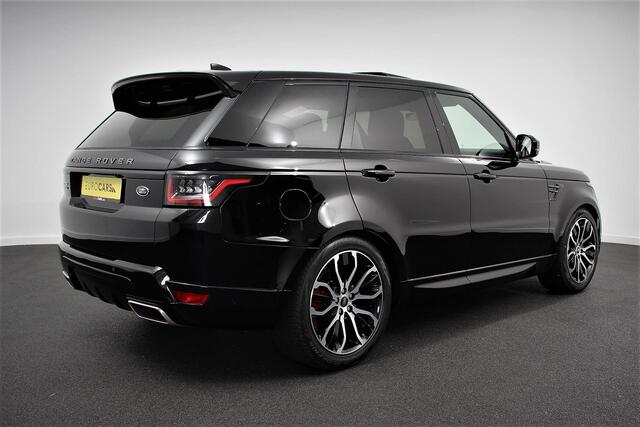 Land Rover RANGE ROVER SPORT P400e HSE Hybrid Dynamic Leder Schuif / kantel / Panorama dak Meridian sound system Camera Electrisch bedienbare achterklep Standkachel