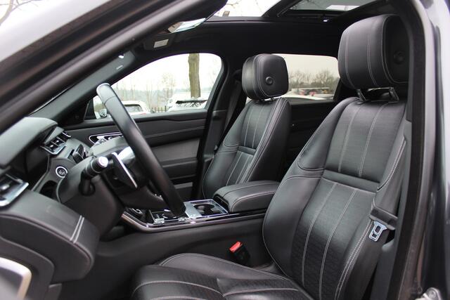 Land Rover Velar Range Rover 3.0 V6 SC AWD R-Dynamic S / Panoramadak / Camera / Leder / Meridian / 21'' / Stoelventilatie+Massage / Entertainment System / Keyless / Navigatie / Stoelverwarming 4x / Cruise Control