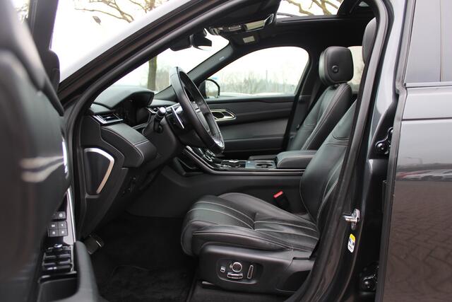 Land Rover Velar Range Rover 3.0 V6 SC AWD R-Dynamic S / Panoramadak / Camera / Leder / Meridian / 21'' / Stoelventilatie+Massage / Entertainment System / Keyless / Navigatie / Stoelverwarming 4x / Cruise Control