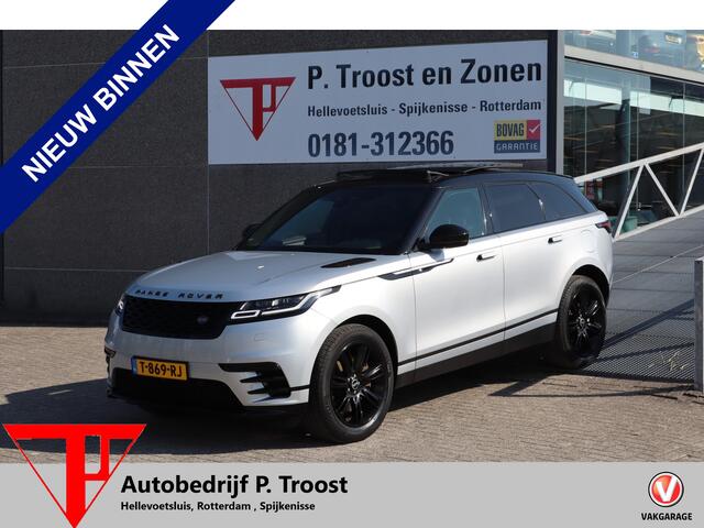Land Rover Velar Range Rover 2.0 P400e R-Dynamic Panoramadak/Stoelverwarming/360 Camera/Meridian sound/Cruise control/Lane assist/Dodehoeksdetectie/Apple carplay/Stuurverwarming