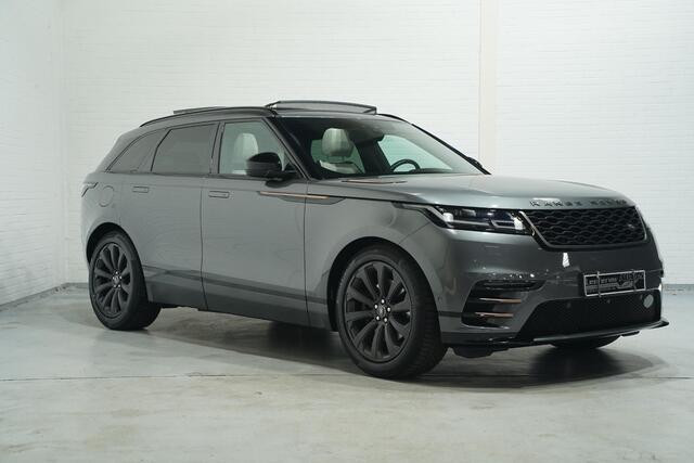 Land Rover Velar Range Rover 300D 3.0 V6 D300 R-Dynamic R-Dynamic Luchtvering stoelen electrisch bedienbaar L-memory private-glas HUD electrische achterklep zwarte-dakhemel PDC v+a Matrix-verlichting ACC 20"-lmv keyless acces/start Pano-dak 360-camera Digi-cockpit stoel