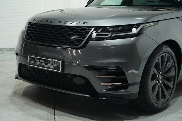 Land Rover Velar Range Rover 300D 3.0 V6 D300 R-Dynamic R-Dynamic Luchtvering stoelen electrisch bedienbaar L-memory private-glas HUD electrische achterklep zwarte-dakhemel PDC v+a Matrix-verlichting ACC 20"-lmv keyless acces/start Pano-dak 360-camera Digi-cockpit stoel