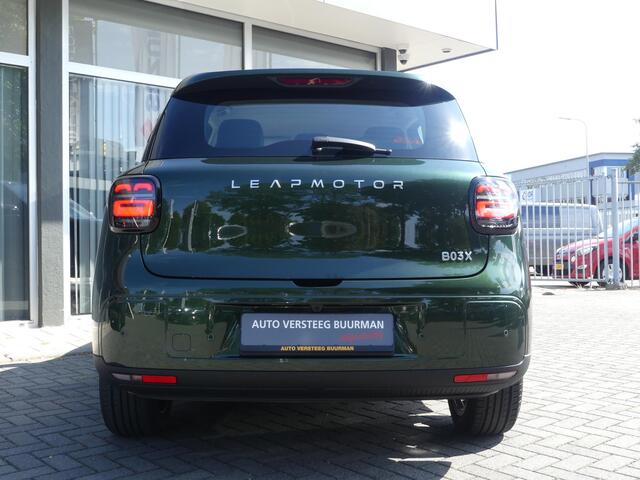 Leapmotor B03X ProMax Design 53 kWh 197PK Automaat Navigatie, Camera 360, Lichtmetalen velgen, Kunstlederen bekleding, Stoel & Stuurwielverwarming