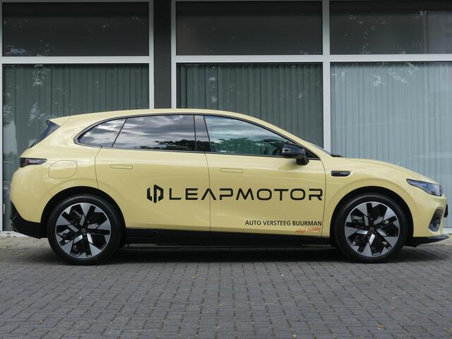 Leapmotor B05 ProMax Design 67.1 kWh Apple Capl/Andr Auto, 360 graden camera, Lichtmetalen Velgen, Stoel & stuurverwarming, Elek. achterklep, Navi,