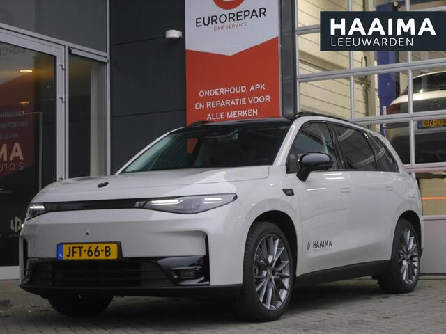 Leapmotor C10 Design 69.9 kWh | Demo | Diverse kleuren leverbaar | 1500 kg trekgewicht | Wltp 420 km | Stuurverwarming | Stoelverwarming en koeling | Elektrisch verstelbare voorstoelen | Navigatie | Keyless entry & start | 20 inch lichtmetalen velgen | Led verlichting