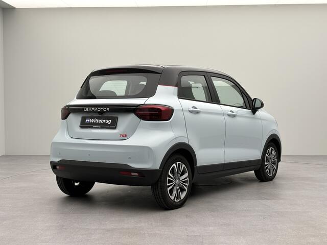 Leapmotor T03 Smart 37.7 kWh Design Edition, Volledig Elektrisch met 265 km WLTP Range, Airconditioning, Panoramadak, Adaptive Cruise Control en Uit voorraad leverbaar!