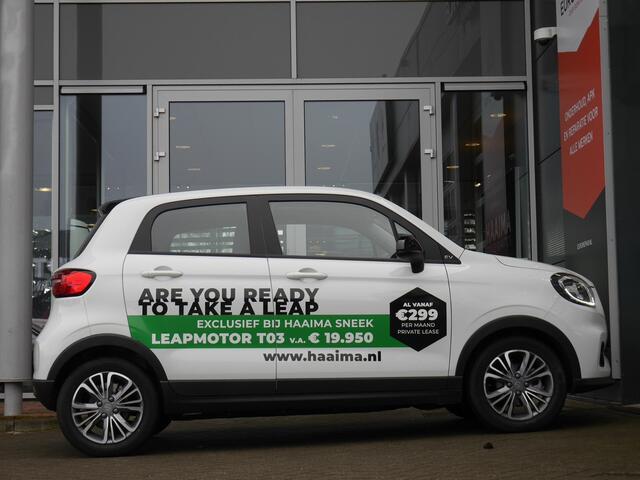 Leapmotor T03 Design 37.3 kWh | Demo | Dodehoek detectie | Lichtmetalen velgen | Camera | Panoramadak | Adaptive cruise control