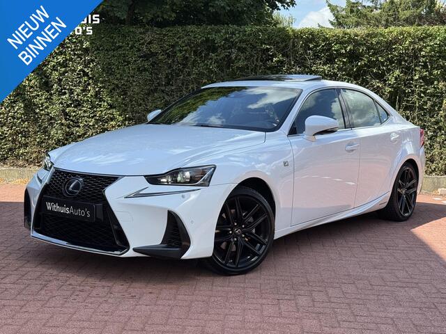 Lexus IS 300h Hybrid F-Sport Dakraam DEALER ONDERHOUDEN