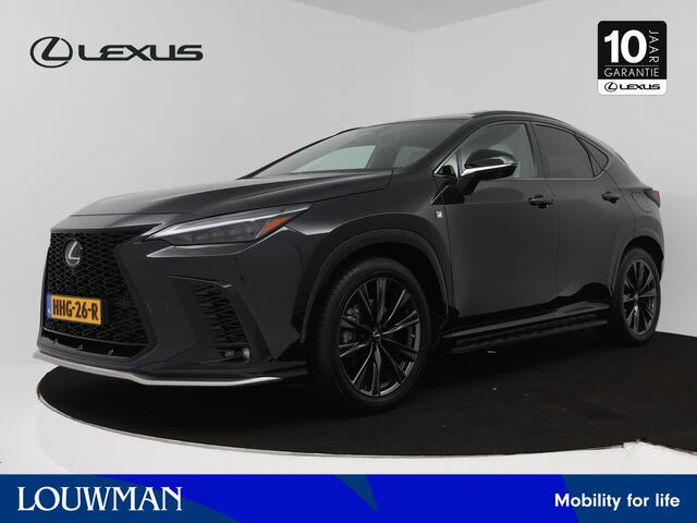 Lexus NX 450h+ AWD F Sport Line | 360 Camera | Navigatie | Stoel en stuurwiel verwarmd | LM velgen | Leder |