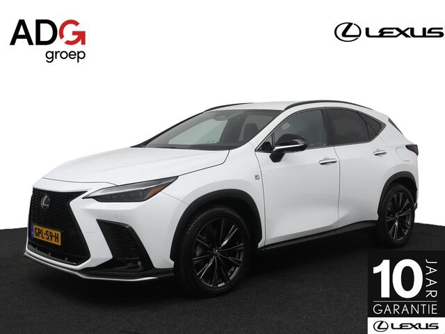 Lexus NX 450h+ AWD F SPORT Line | 20 Inch Lichtmetalen velgen | Rondomzichtcamera | Stoelgeheugen | Head-Up Display