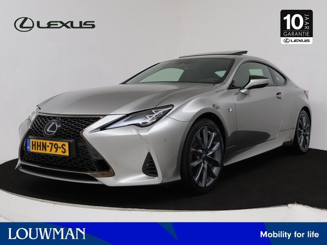 Lexus RC 300h F-Sport Limited | Triple LED | Mark Levinson | Schuif-/kanteldak | Stoelverwarming en -ventilatie | Navigatie | Lederen Bekleding |