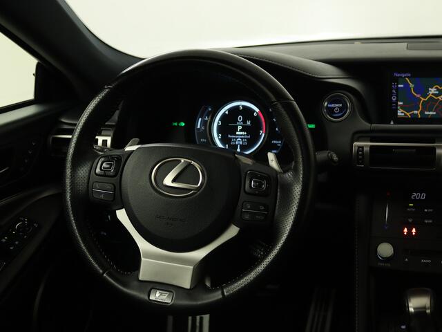 Lexus RC 300h F-Sport Limited | Triple LED | Mark Levinson | Schuif-/kanteldak | Stoelverwarming en -ventilatie | Navigatie | Lederen Bekleding |