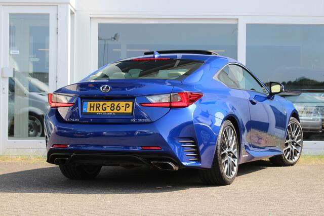 Lexus RC 300h Hybrid F-SPORT Premium I Open dak I Adaptive Cruise control I Uniek!