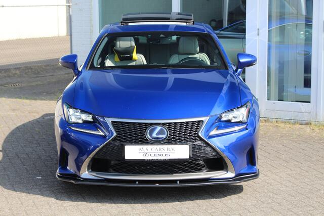 Lexus RC 300h Hybrid F-SPORT Premium I Open dak I Adaptive Cruise control I Uniek!