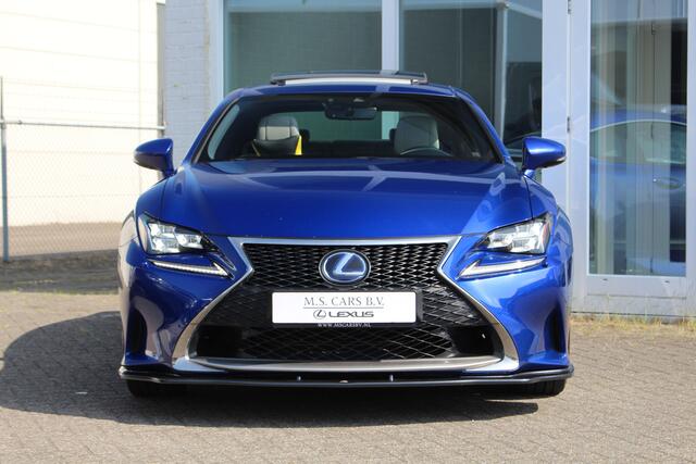 Lexus RC 300h Hybrid F-SPORT Premium I Open dak I Adaptive Cruise control I Uniek!