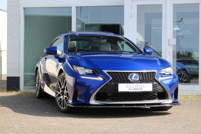 Lexus RC 300h Hybrid F-SPORT Premium I Open dak I Adaptive Cruise control I Uniek!