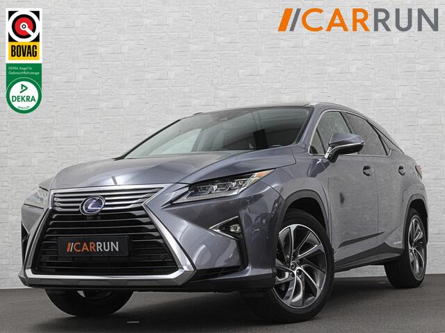 Lexus RX 450h 4WD President Line | Panorama | Origineel NL | 360 Camera | Mark-Levinson Sound | ACC | Stoelventilatie | Leder | Head-Up | Memory | Keyless-Entry | Stoelverwarming V+A | ISO-Glas | Zonwering | LED | Lane-Assist | Dodehoek | DAB | Draadloos Laden |