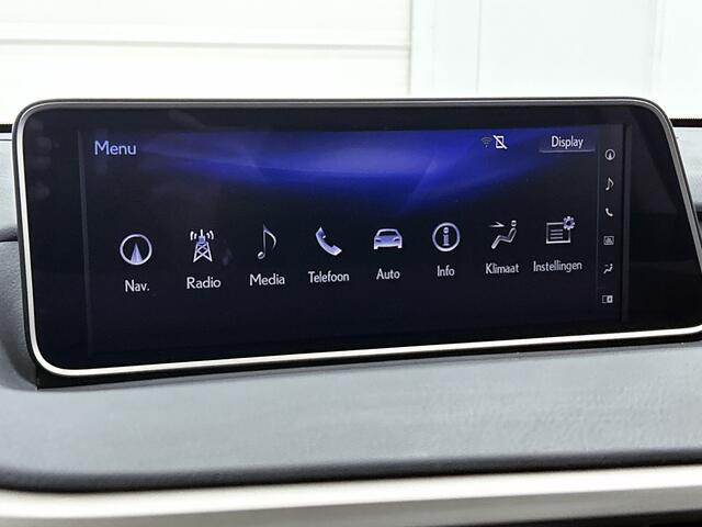 Lexus RX 450h 4WD President Line | BTW voertuig | Mark Levinson | Head-Up Display | 360 surround view | Blind spot monitor | Schuif/kanteldak | Stuur+stoelverwarming & achter | Stoel ventilatie | Elektrische achterklep | Tr Onderweg-naar-dealer