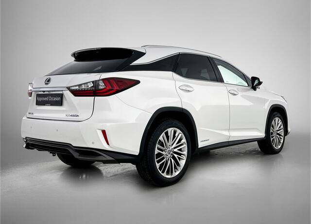 Lexus RX 450h 4WD President Line | Mark Levinson Premium Surround | Schuif/Kantel dak | 360 camera | Head-Up Display | BlindSpot Monitor | Elektrische achterklep | Parkeersensoren voor+achter |