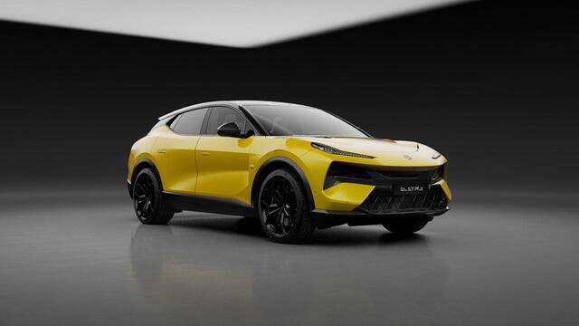 Lotus Eletre R 112kWh/906pk | Dyn. Handling Pack | Quartz Vegan int. | Int. glazen dak | 23" | Full Carbon