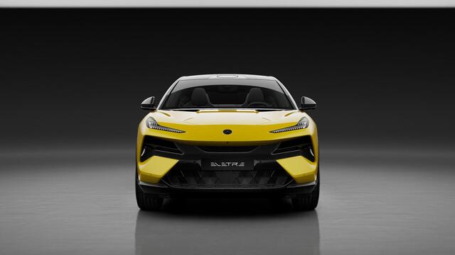 Lotus Eletre R 112kWh/906pk | Dyn. Handling Pack | Quartz Vegan int. | Int. glazen dak | 23" | Full Carbon