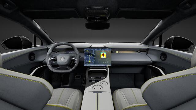 Lotus Eletre R 112kWh/906pk | Dyn. Handling Pack | Quartz Vegan int. | Int. glazen dak | 23" | Full Carbon