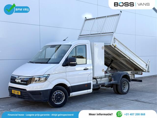 MAN TGE 5.120 2.0 Kipper Dubbellucht Carplay Trekhaak Airco Camera Benne Tipper