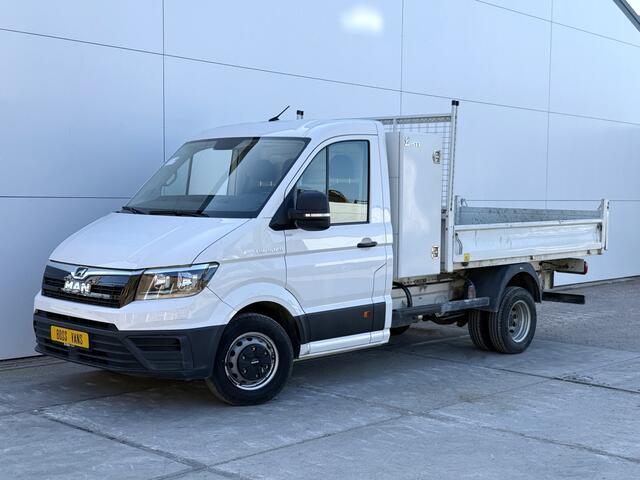 MAN TGE 5.120 2.0 Kipper Dubbellucht Carplay Trekhaak Airco Camera Benne Tipper