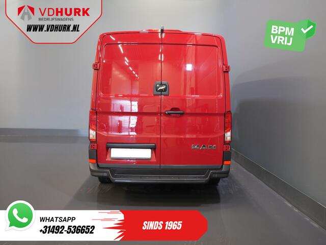 MAN TGE 2.0 TDI L3H2 BPM VRIJ! 3 Pers./ 2.5t Trekverm./ Carplay/ Betimmerd/ Cruise/ Navi/ Camera
