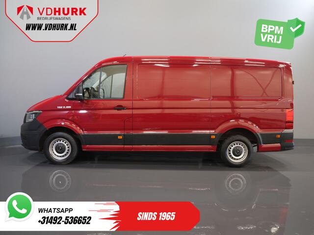 MAN TGE 2.0 TDI L3H2 BPM VRIJ! 3 Pers./ 2.5t Trekverm./ Carplay/ Betimmerd/ Cruise/ Navi/ Camera