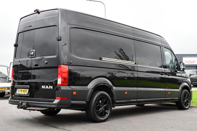 MAN TGE 35 2.0 L4H3 Black Edition Camera, Cruise, Carplay, LED, 177PK, Multimedia, Clima, Stoelverarming, Automaat, Uniek!