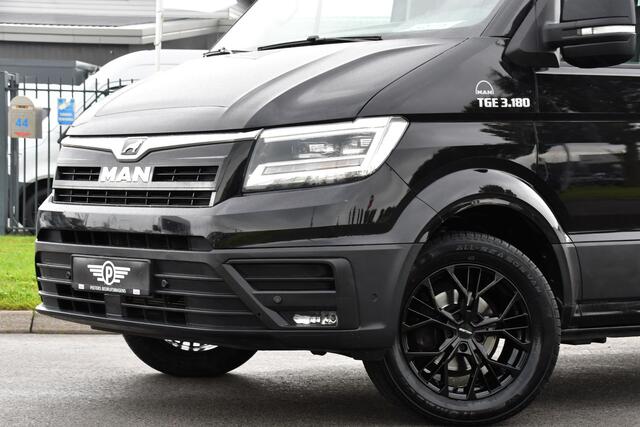 MAN TGE 35 2.0 L4H3 Black Edition Camera, Cruise, Carplay, LED, 177PK, Multimedia, Clima, Stoelverarming, Automaat, Uniek!