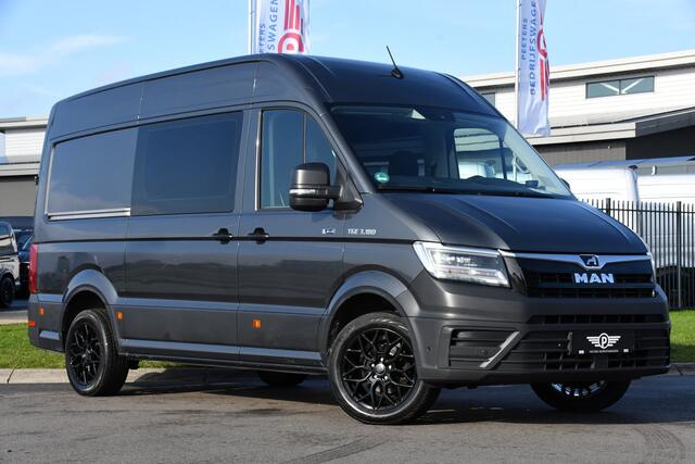 MAN TGE 35 2.0 L3H3 4x4 DC PB Edition Adaptieve Cruise, Camera, Carplay, 177pk. LED, Clima, Stoelverwarming, Trekhaak, Uniek!