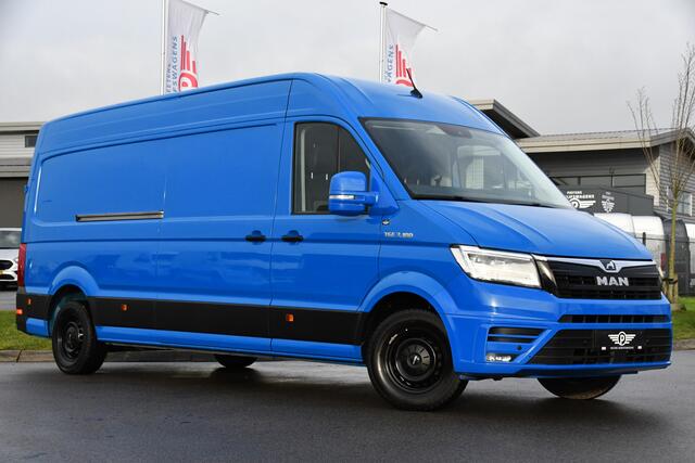 MAN TGE 3.180 35 2.0 L4H3 PB Edition Cruise, Camera, LED, Carplay, 177pk, Trekhaak, Automaat, Multimedia, Massage stoel, Automaat, Uniek!